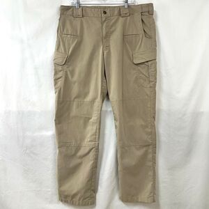 5.11 TACTICAL Stryke Pants Mens Ripstop Cargo Double Knee Khaki Size 40x34 Gorp